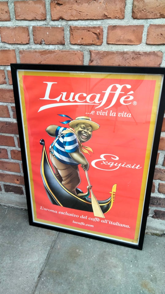 Plakat poster i ramme Lucaffe