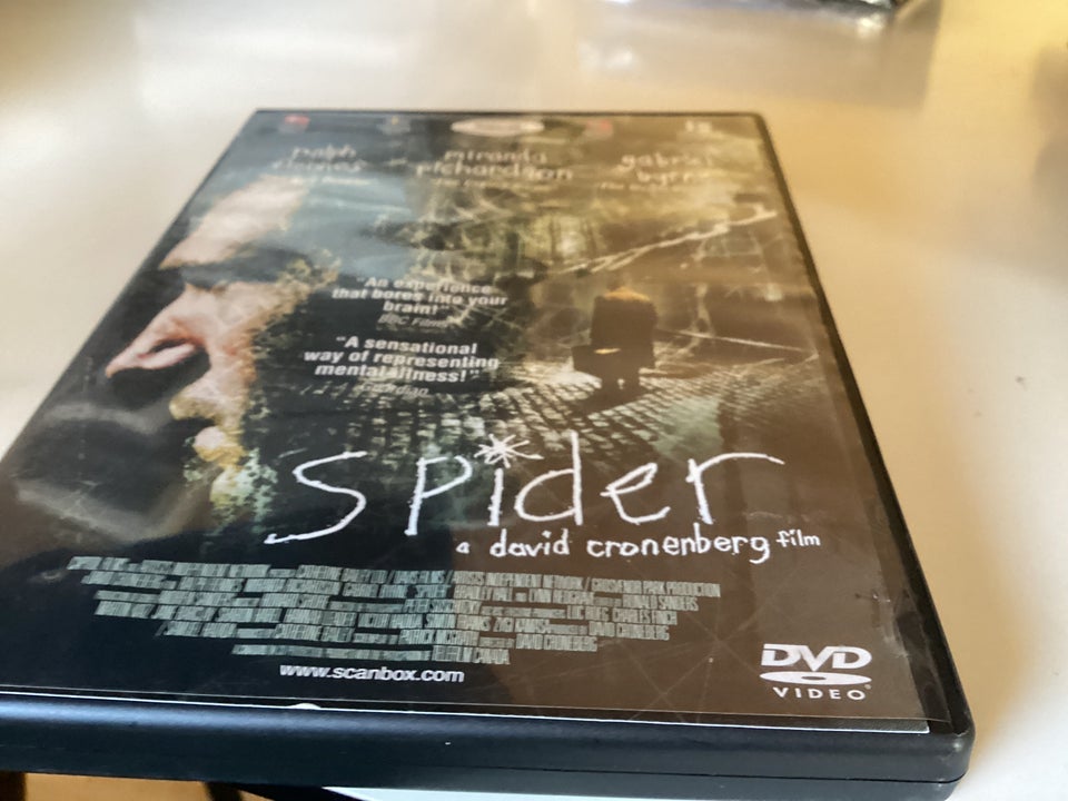 Spider  DVD drama