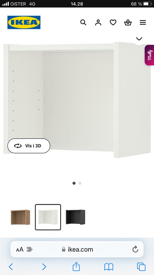 Tilbehør til reol, Ikea