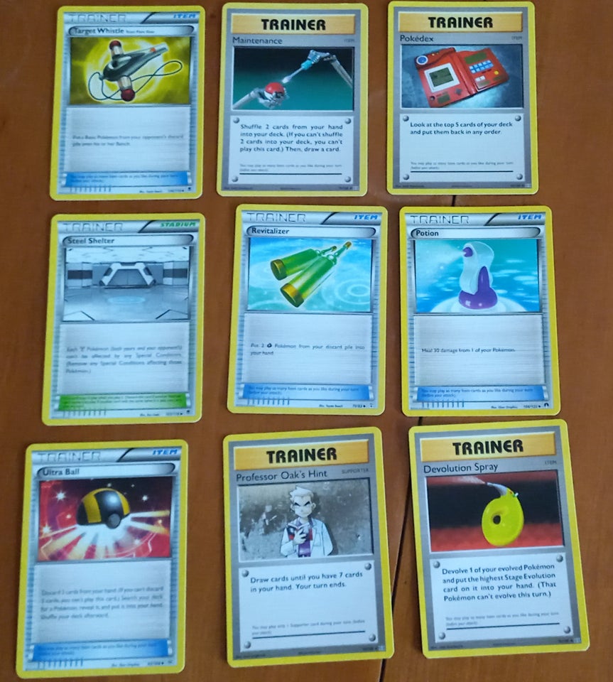 Samlekort, Pokemon kort uncommon