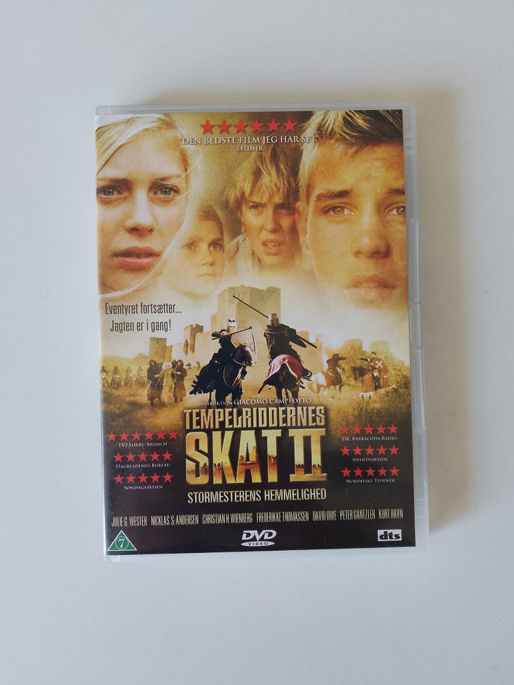 Tempelriddernes skat 2 DVD