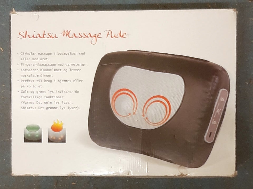 Massage, Shiatsu massage pude