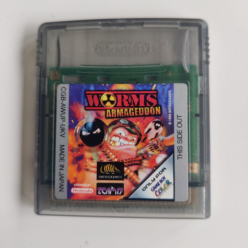 Worms Armageddon Gameboy Color