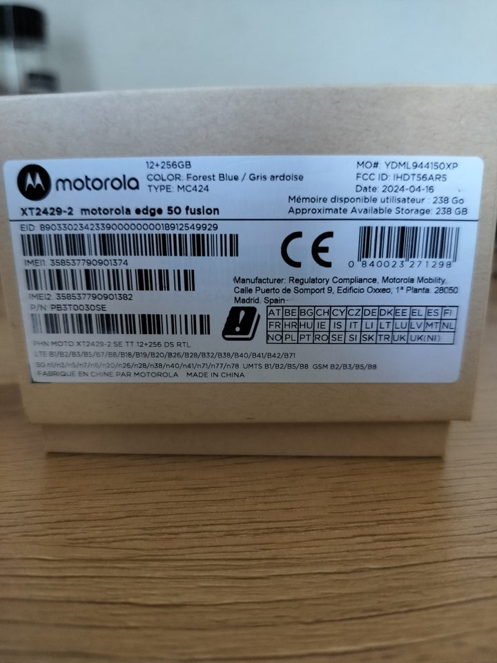 Motorola Motorola Edge 50 fusion