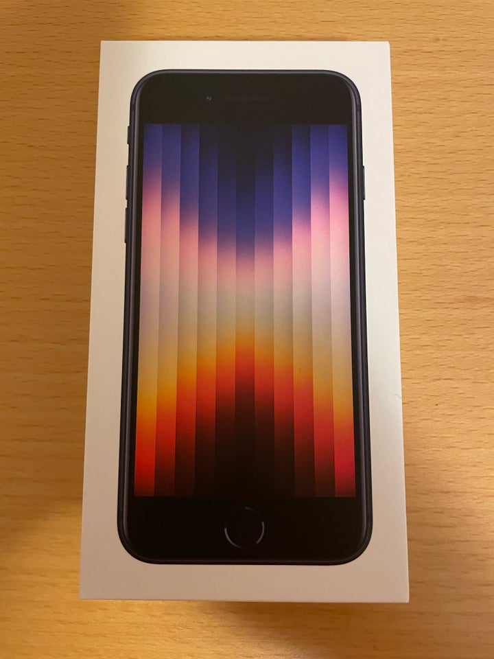 iPhone SE 3. generation, 64 GB, sort