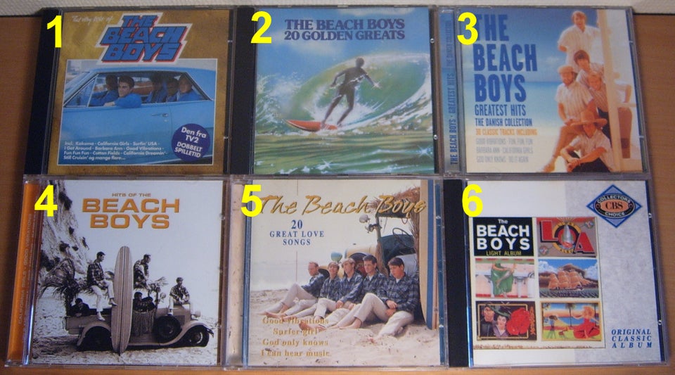 Beach Boys: 6 Titler, rock