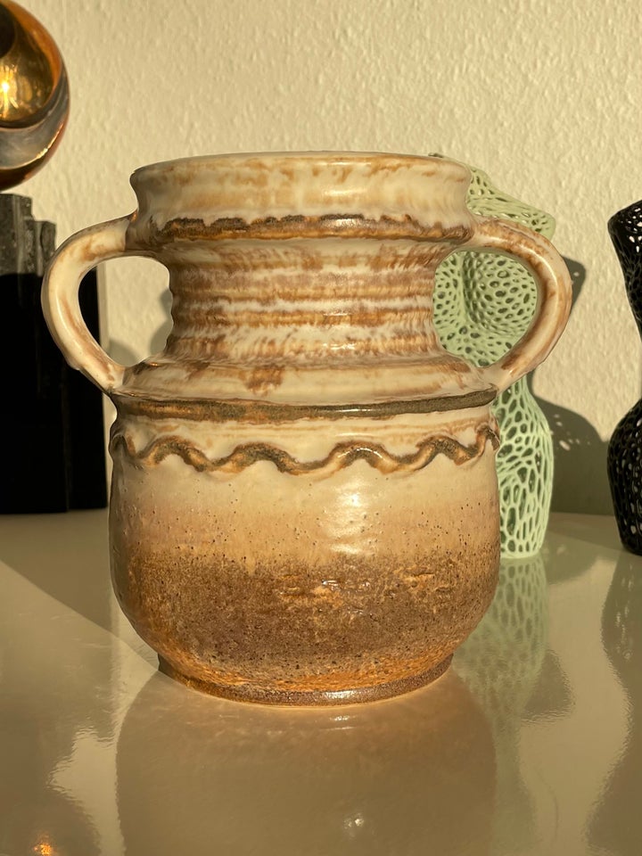 Vase, Keramikvase / ørevase, West