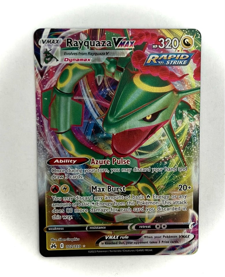 Samlekort, Rayquaza vmax