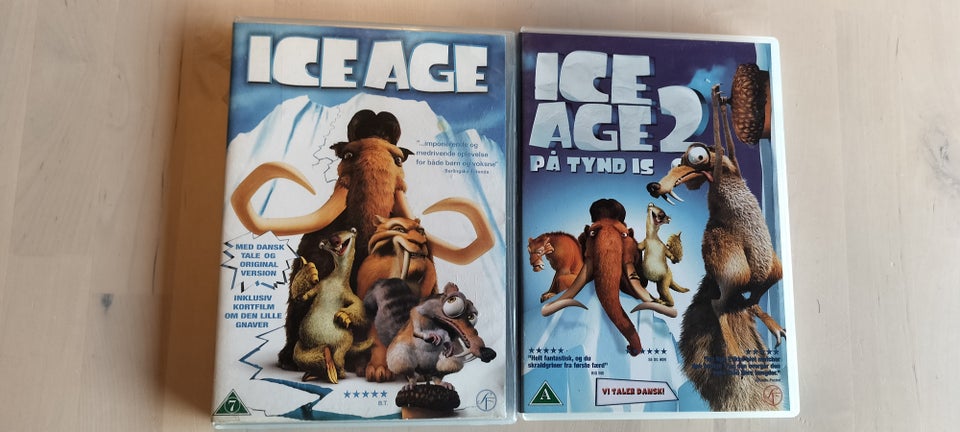 Ice Age, DVD, tegnefilm