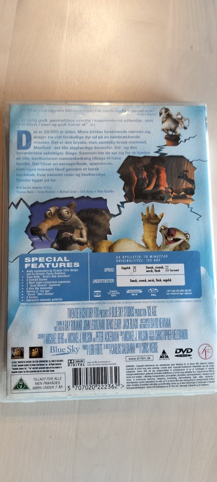 Ice Age, DVD, tegnefilm