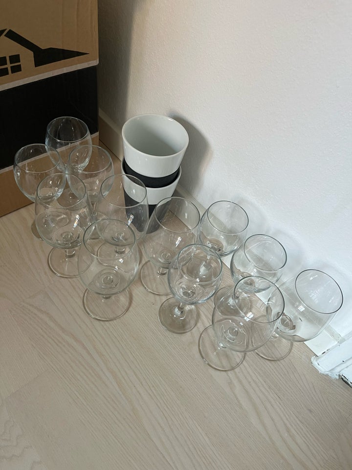 Glas, 6 hvidvinsglas, 6