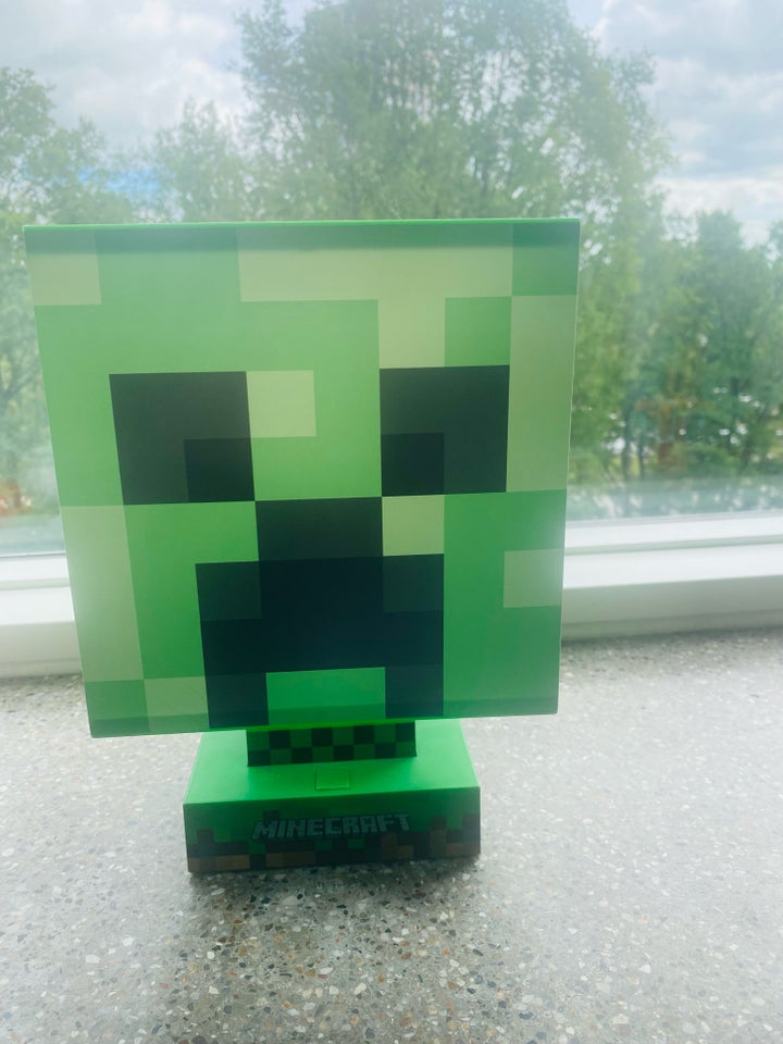 Børnelampe MineCraft