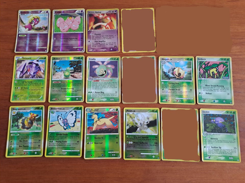 Samlekort, Pokemon holo glimmer