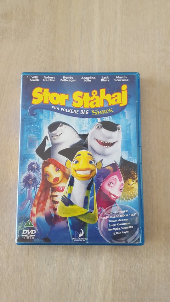 Stor ståhaj, DVD, tegnefilm