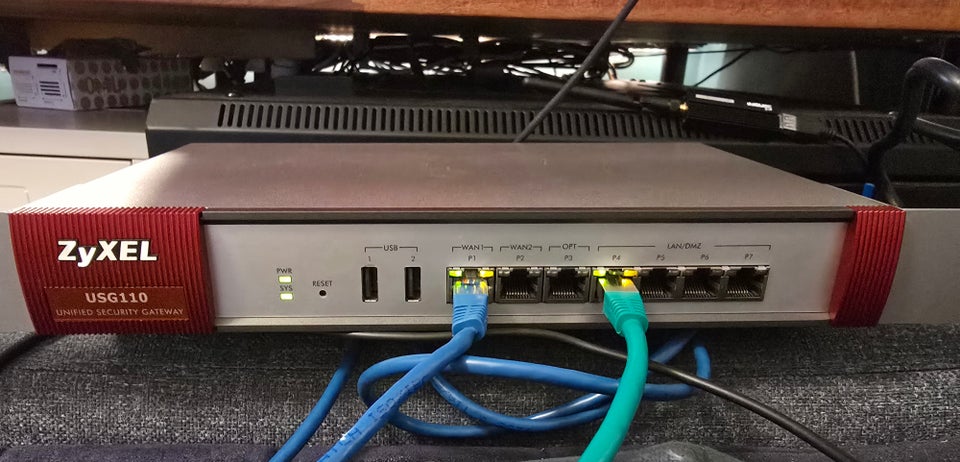 Router, Zyxel USG110