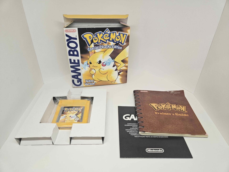 Pokemon Yellow CIB, Gameboy,