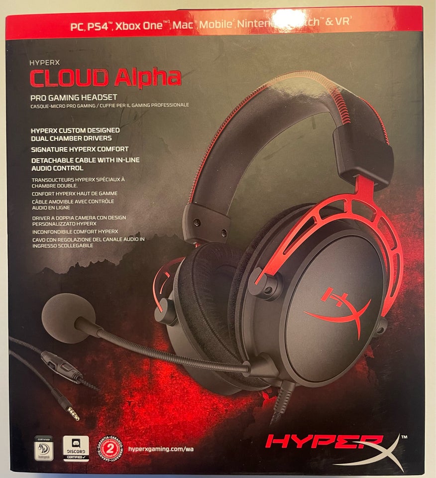 Headset Universal Hyperx