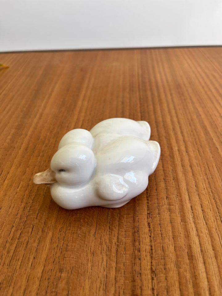 Porcelænsfigur af ællinger