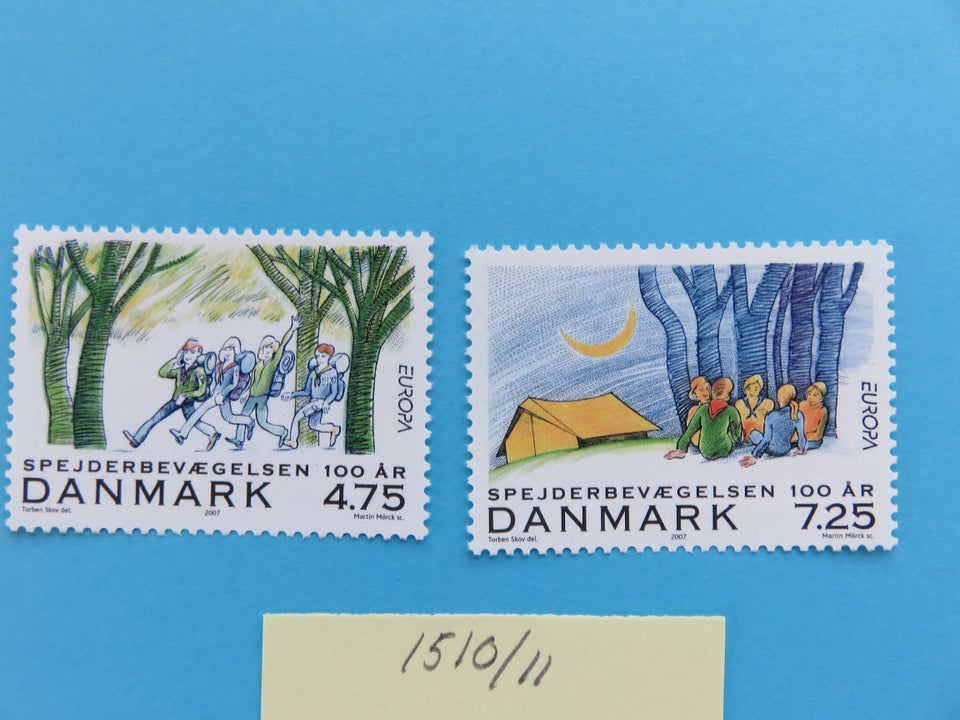 Danmark postfrisk AFA 1510/11