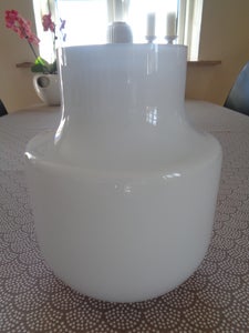Glas Vase Still hvid