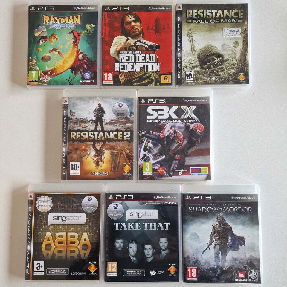 Blandet Lot N-Å PS3 anden genre