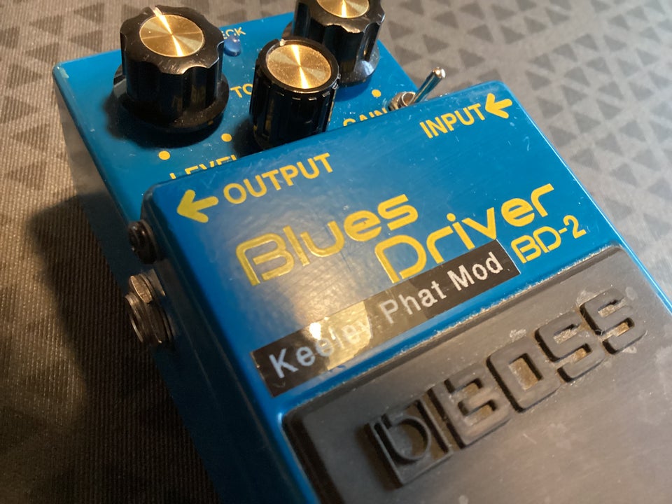 Blues Driver m/Keeley mod, Boss