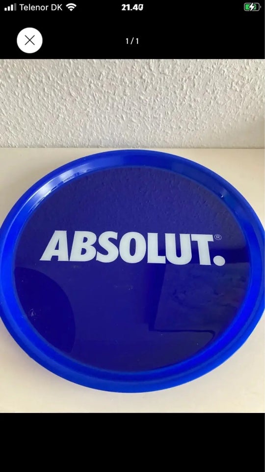 ABSOLUT VODKA BAKKE