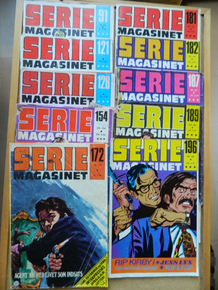 Seriemagasinet 25 stk.,