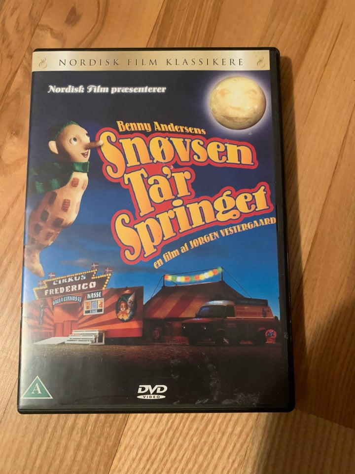 Snøvsen tar springet, DVD,