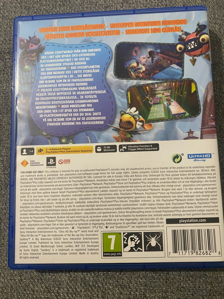 Sackboy - A Big adventure, PS5,