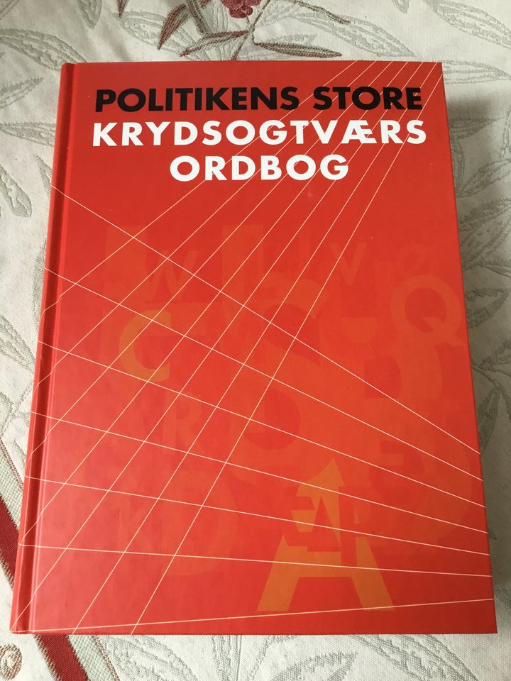 Kryds og tværs ordbog, Politikens,