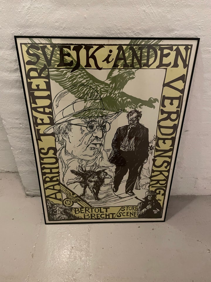 Teater plakat Aarhus  Krull