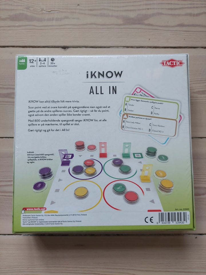 iKnow - All in, quizspil