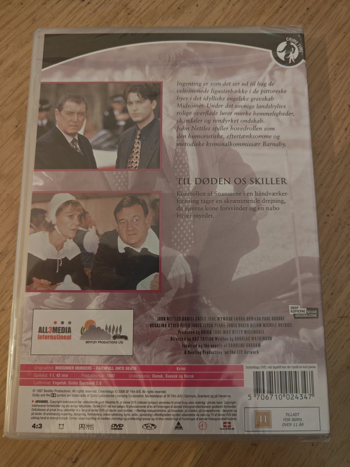 Kriminal Kommissær Barnaby, DVD,