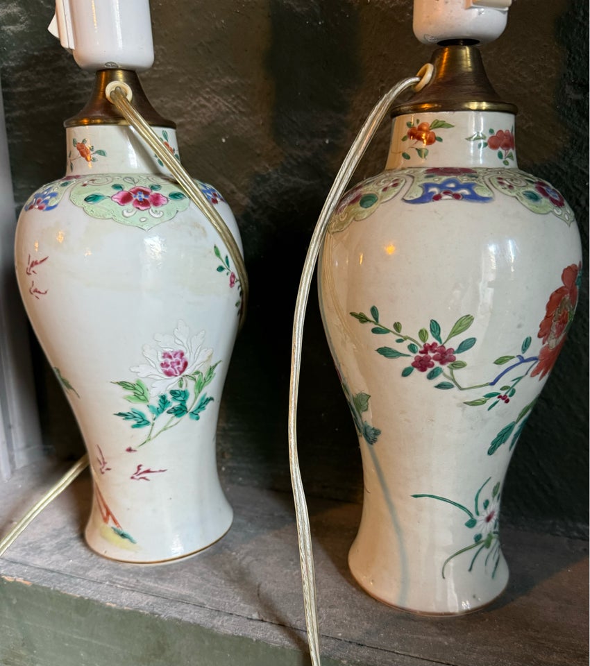 Lamper / Vaser, Porcelæn, 175 år gl.