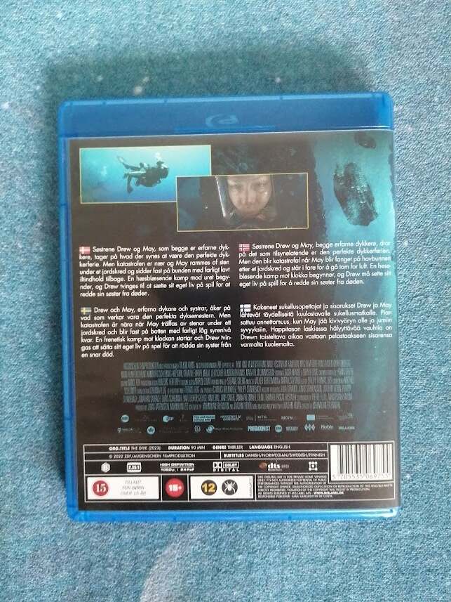 The Dive, Blu-ray, thriller