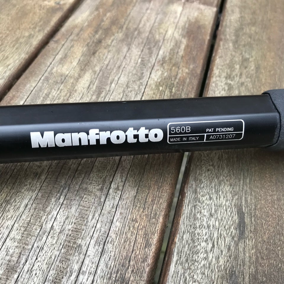 Manfrodo monopod med Velbon