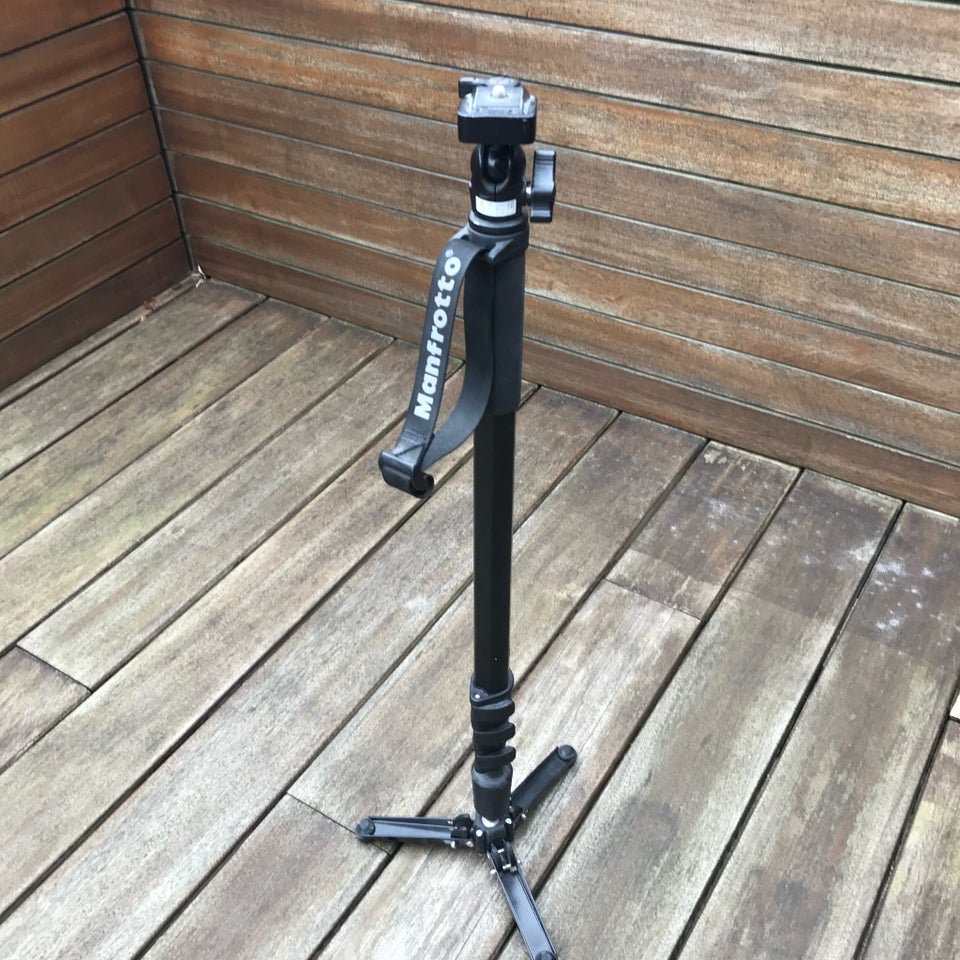 Manfrodo monopod med Velbon