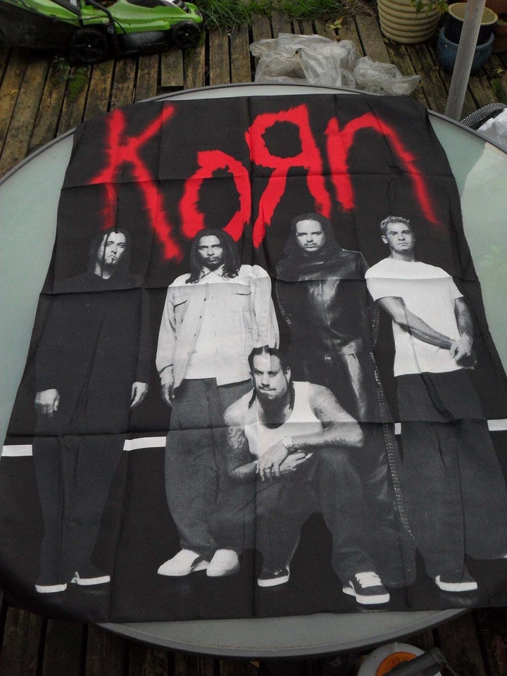 MUSIK BANNER KORN I STOF, KORN