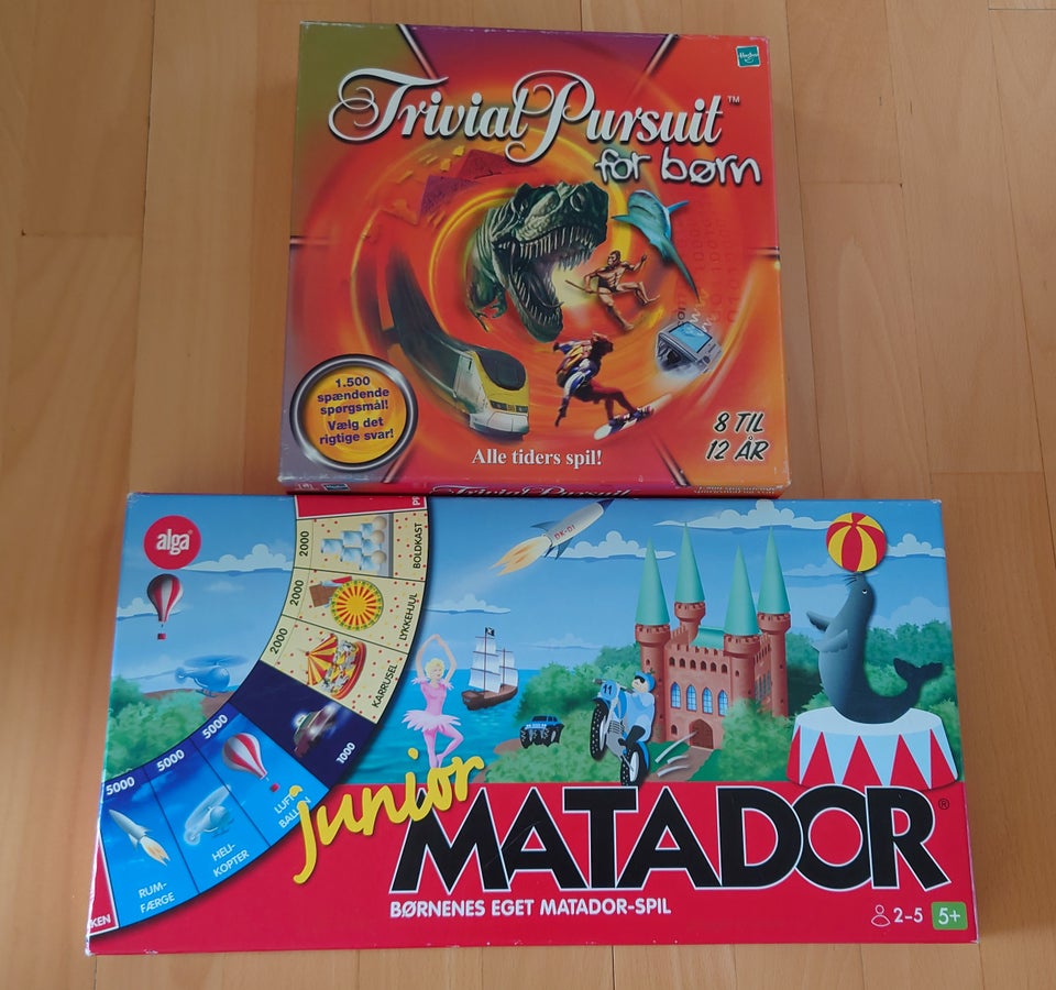 Trivial Pursuit og Matador for