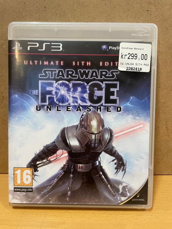 Star Wars: The Force Unleashed, PS3