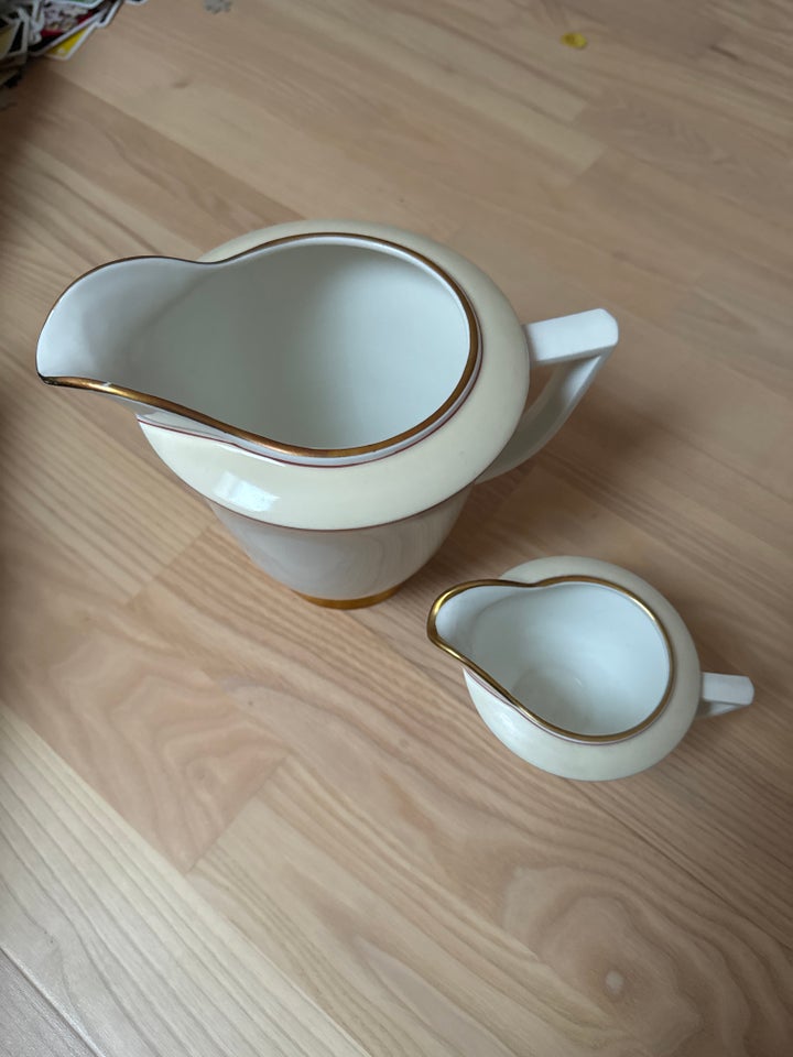 Porcelæn, Kande og fløde kande ,