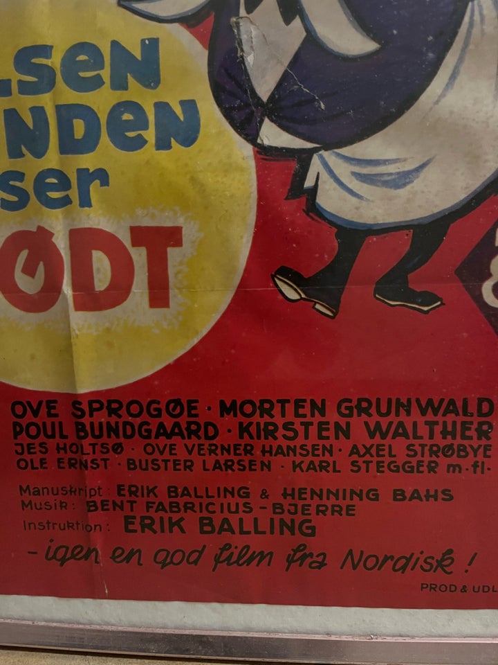 Plakat, motiv: Olsen banden ser