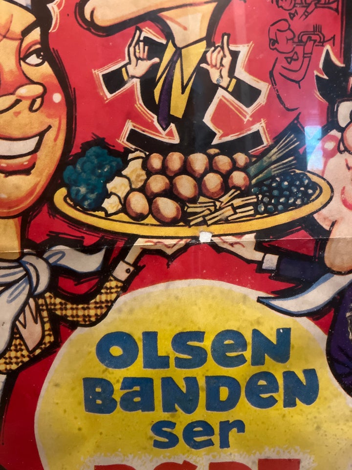 Plakat, motiv: Olsen banden ser