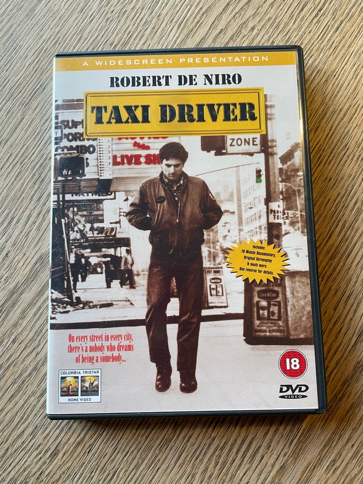 Taxi Driver, DVD, drama