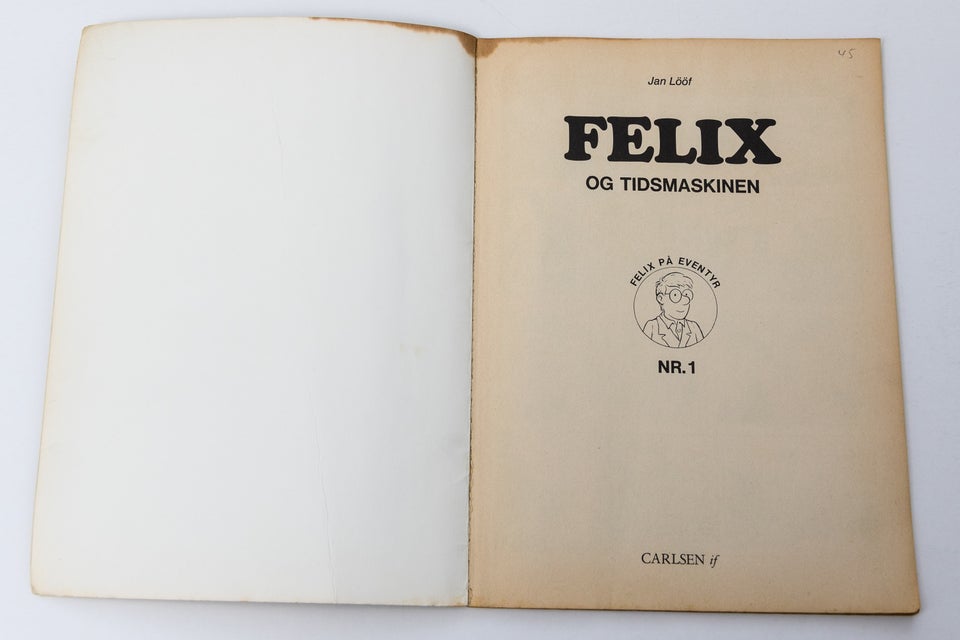 Felix og tidsmaskinen, nr. 1,