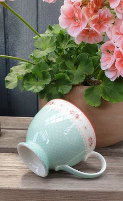 Porcelæn Jumbokop kop Greengate