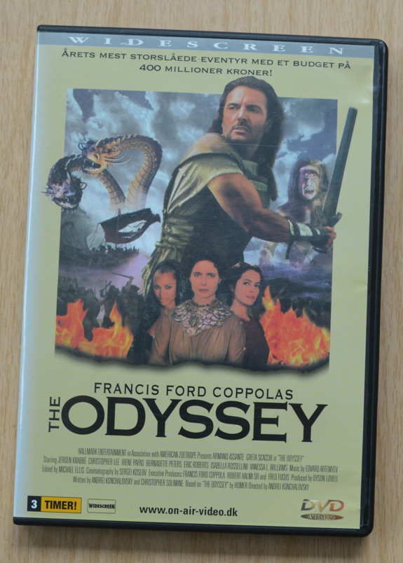 Odyssey, DVD, action