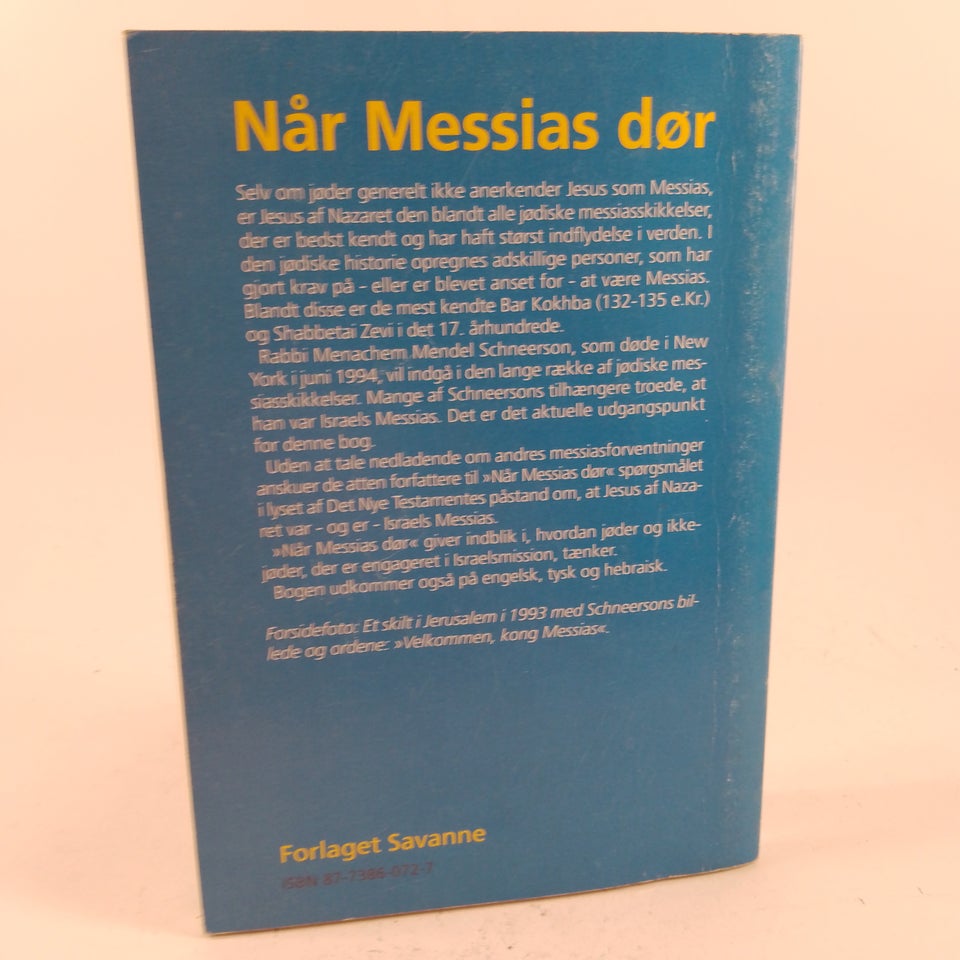 Når Messias Dør Kai Kjær-Hansen