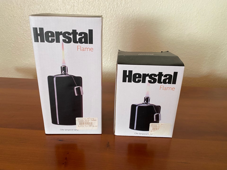 Herstal flame olielampe  Herstal